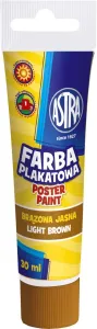 Astra plakátové barvy barva: světle hnědá 30ml 1 barva.