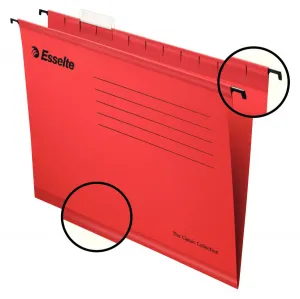 Esselte PENDAFLEX A4 - závěsný pilník - červený 210g (90316)