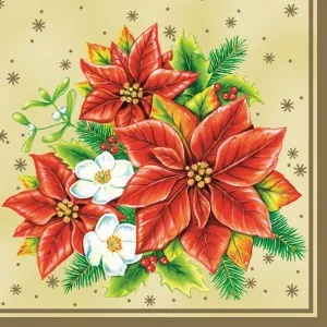 Vánoční ubrousky Pol-mak - mix 330 mm x 330 mm (SL GW)