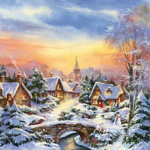 Vánoční ubrousky Pol-mak - mix 330 mm x 330 mm (SL GW)