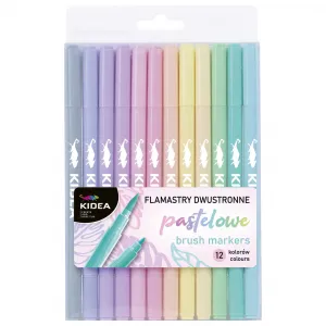 Flamaster Kidea Pastel 12 barev (FDPBB12KA)