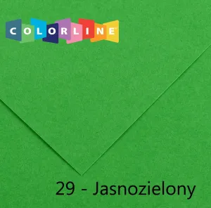 Canson Colorline 29 světle zelená 150g 10k 500mm x 650mm (200041405)