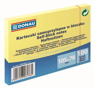 Samolepicí bankovky Donau jasně žluté 100k 105mm x 76mm (7587001-11)