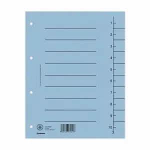 Donau A4 - barevný mix čísel 250g 100k 1-10 235mm x 300mm (8610001S-99)