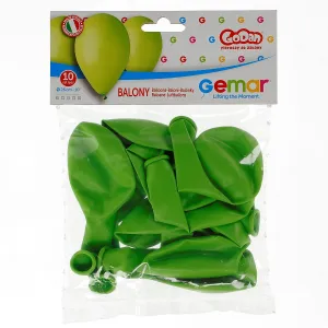 Godan BALON gumový balón PASTELOVĚ zelený 260mm 10cal (G90/11/10)