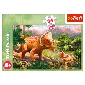 Trefl Puzzle Úžasní dinosauři 54 el. (54194)