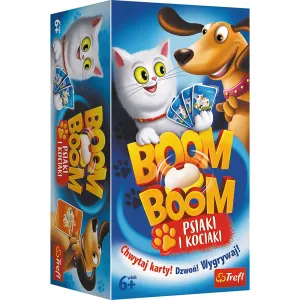 Desková hra Trefl boom boom Dogs and Kittens (01909)