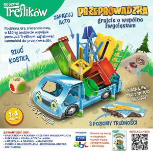 Trefl Trefliki Stěhování s arkádovou hrou Treflik Family (02071)