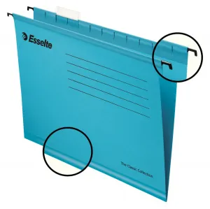 Esselte standardní závěsný pořadač A4 - modrý 212g (90311)