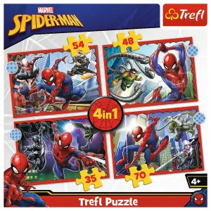 Puzzle Trefl Spider Man 4v1 el. (34384)