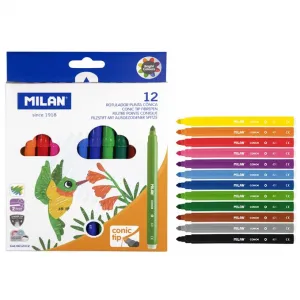 Milánské fixy 12 barev (0612312)
