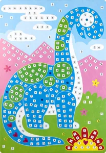 Fun&Joy mozaika standard DINOSAUR (FJBEVA805)