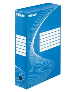 Archivní krabice Esselte Boxy 80 A4 - modrá 245 mm x 80 mm x 345 mm (128411)