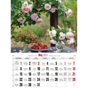 Vícepanelový nástěnný kalendář Avanti 230 mm x 320 mm (KSM-10)