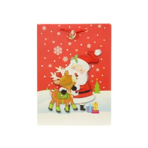 Dárková taška Adar s vánočním motivem 410 mm x 300 mm x 120 mm (543355)