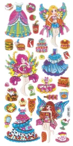 Nálepka (samolepka) Titanum Craft-Fun Series Convex Fairies (SK-097)