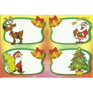 Vánoční nálepka (M)