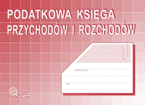 Ofsetový tisk Michalczyk i Prokop Podatkowa księga przychodów i rozchodów A5 32k. (K-3u)