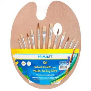 Prima Art sada štětců+paleta 12ks (405597)