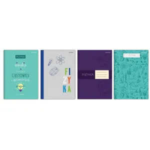 Notebook TOP-2000 s fyzikální tematikou A5 80k. 70g kontrola 150 mm x 210 mm (400160623)