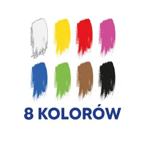 Barva plakátových barev Oxford: mix 8 barev. (400167102)