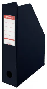 Vertikální box na dokumenty Esselte A4 - černý 72 mm x 318 mm x 242 mm (56007)