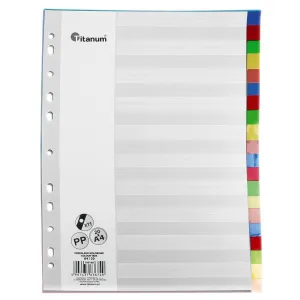 20barevné pořadače PP Titanum A4 (IK20)