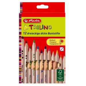 Pastelky Herlitz Trilino 12 barev (10412062)