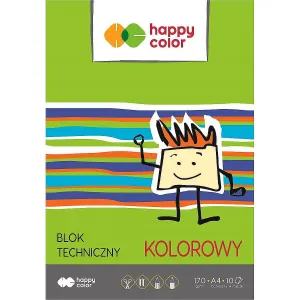 Barevná technická podložka Happy Color A4 170g 10k (HA 3550 2030-09)