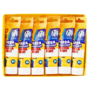 Astra plakátové barvy v tubě barva: bílá 30ml 1 barva. (83110904)