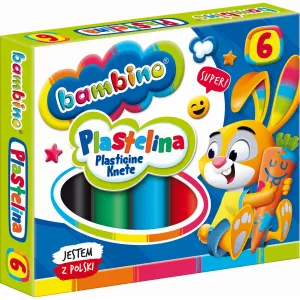 Plastelína St.Majewski 6 barev BAMBINO mix