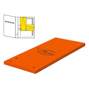 Protos 1/3 A4 oranžová 160g 50k prázdná podložka