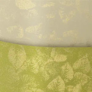 Dekorační papír (vizitka) Gallery Papieru Leaves A4 - krémový 250g (203602)
