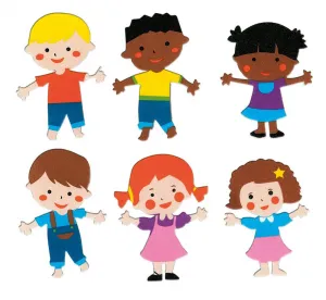 Nálepka (samolepka) Titanum Craft-Fun Series pěna Děti (4636)