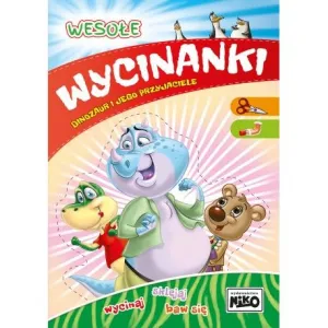 Niko's educational book Šťastné vystřihovánky. Dinosaurus a jeho přátelé.