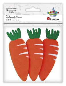 Titanum Craft-Fun Series plstěná ozdoba z mrkve (21HY1012)