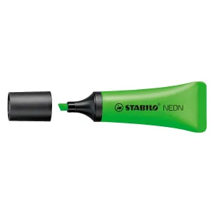 Zvýrazňovač Stabilo BOSS, neonově zelený 2,0-5,0 mm (72/33)
