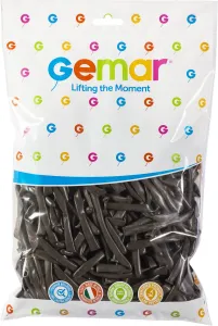 Godan balón ve tvaru srdce růžový 50 ks (CR/RÓ07/50)