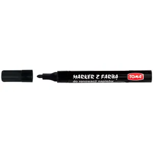 Speciální popisovač Tom's, černý 2,5mm kulatý hrot