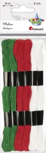 Titanum Craft-Fun Series XMAS mouline 6 ks. 3 barvy.