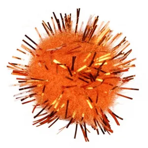 Titanum Craft-Fun Series třpytivé oranžové bambulky 15 ks (338539)