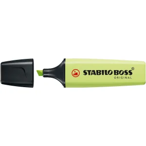 Zvýrazňovač Stabilo BOSS, limetkový 2,0-5,0 mm (70/133)