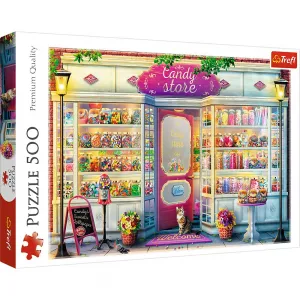 Puzzle Trefl Sklepik ze sladyczami 500 el. (37407)