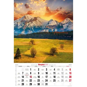 Nástěnný kalendář Avanti s pruhy 285 mm x 420 mm (5901769620827)