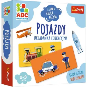 Vzdělávací hra Trefl ABC Toddlers Vehicles (01942)