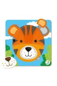Tm Toys Mini puzzle, třídička, tygr 5 el. (DOP300351)