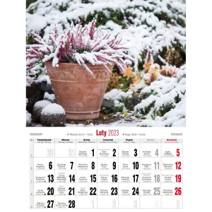 Vícepanelový nástěnný kalendář Avanti 230 mm x 320 mm (KSM-10)