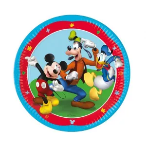 Jednorázový talíř Godan Mickey o průměru 230 mm 8 ks (93822)