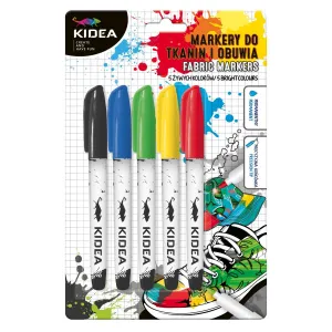Speciální fix na textil Kidea, mix, kulatý hrot (MOT5KA)