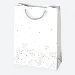 Dekorační sáček s třpytivými vzory Pol-Mak mix 230x320x110 (T5B)